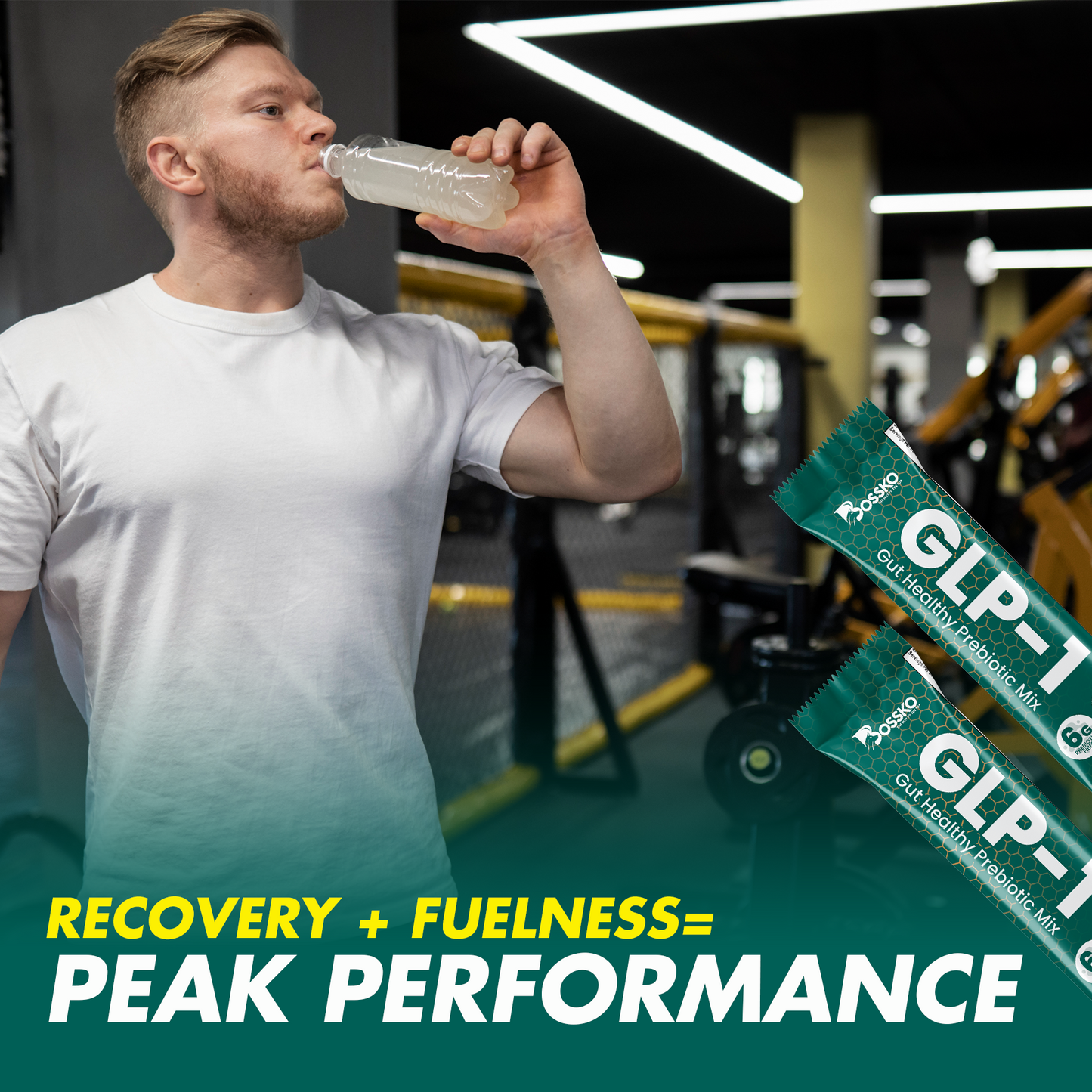GLP-1 Inspired Fiber Supplement Drink – 6g Fiber with Glucomannan & Chromium, Lemonade Flavor, 45 Servings for Daily Wellness Support